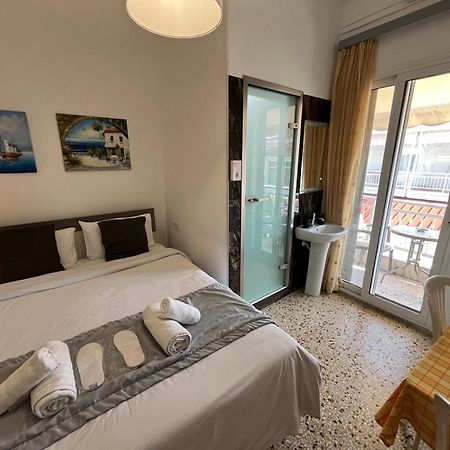 Sunset View Rooms Agía Triáda Esterno foto
